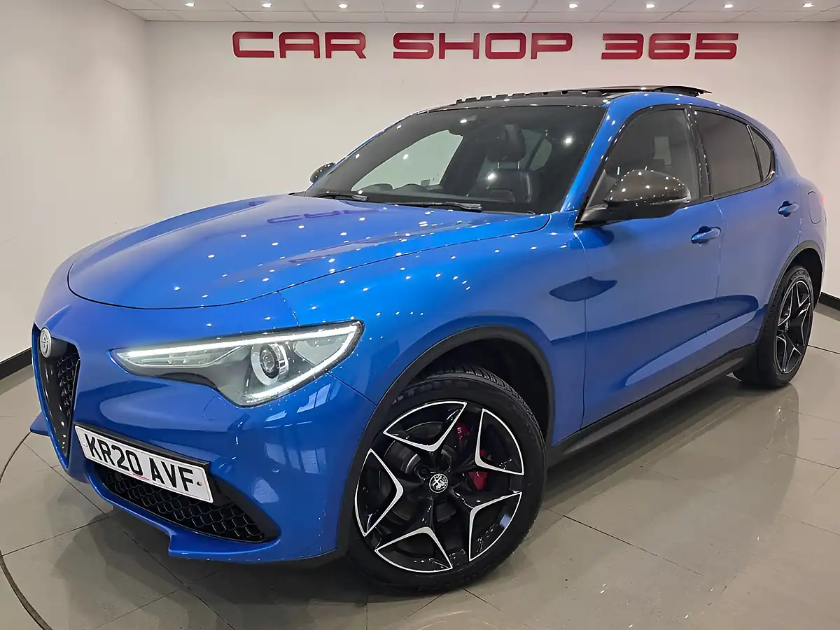Used 2020 Alfa Romeo Stelvio Ti Blue - Interior and Exterior details 13