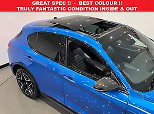 Used 2020 Alfa Romeo Stelvio Ti Blue - Interior and Exterior details 2