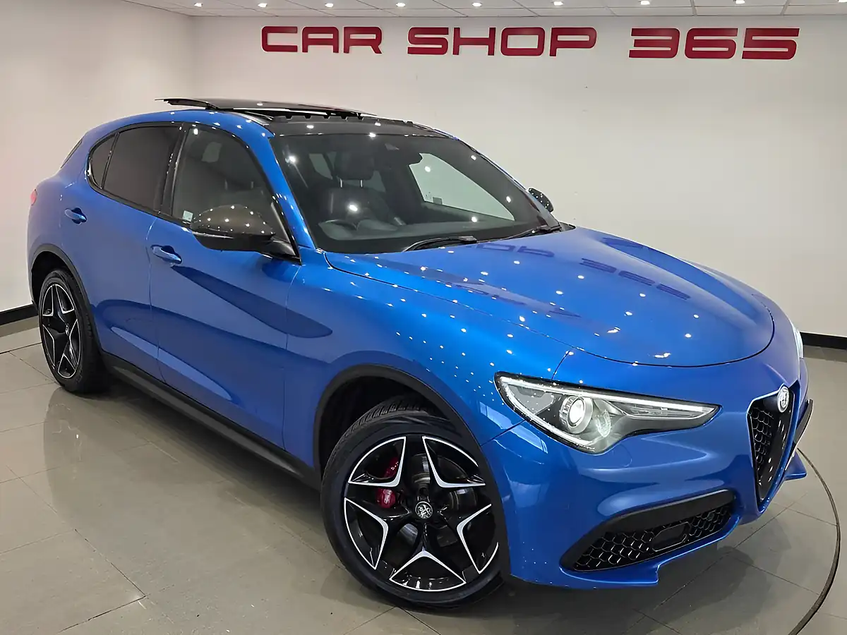 Used 2020 Alfa Romeo Stelvio Ti Blue - Interior and Exterior details 20
