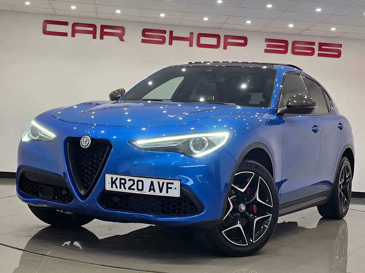 Used 2020 Alfa Romeo Stelvio Ti Blue - Interior and Exterior details 9