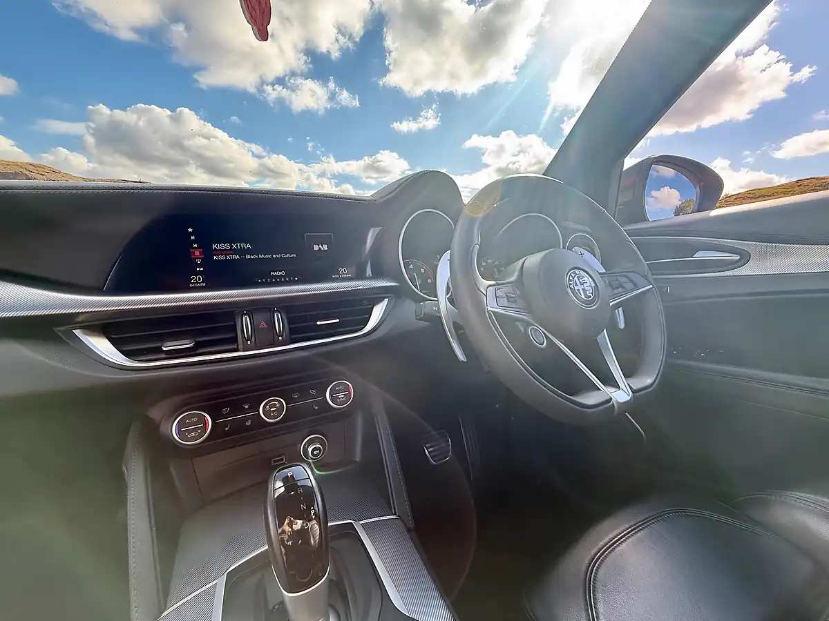 Used 2020 Alfa Romeo Stelvio Ti Red - Interior and Exterior details 18