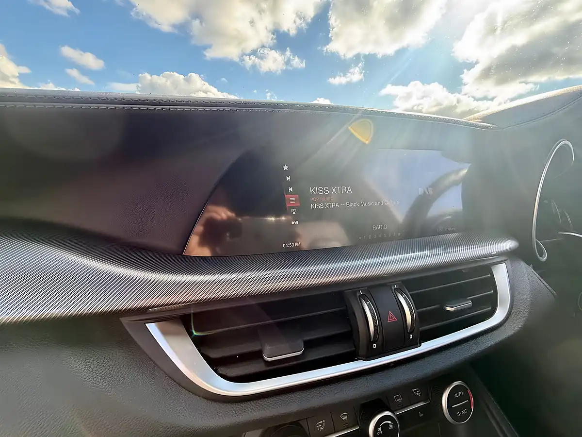 Used 2020 Alfa Romeo Stelvio Ti Red - Interior and Exterior details 20
