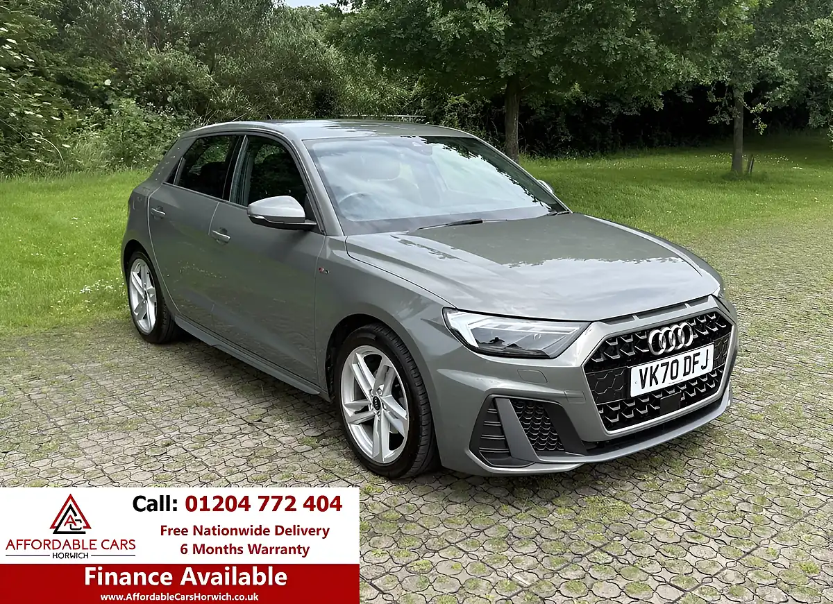 Used 2020 Audi A1 S Line Grey - Front View