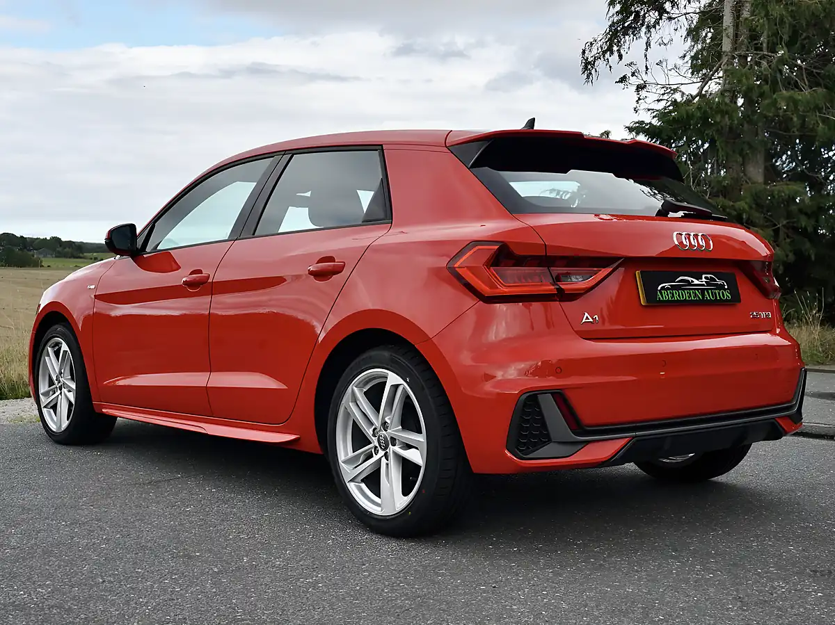 Used 2020 Audi A1 S Line Red - Interior and Exterior details 9
