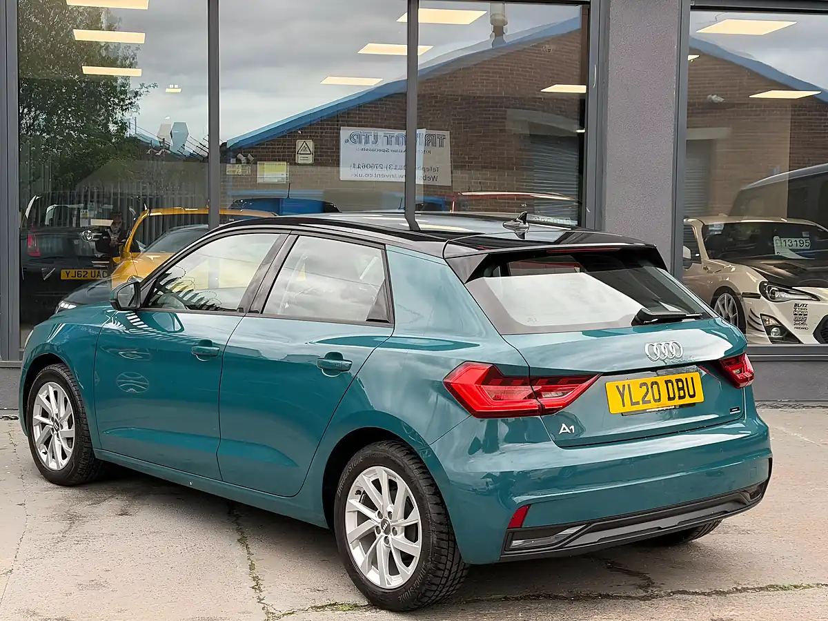 Used 2020 Audi A1 S Line Sportback Green - Interior and Exterior details 5