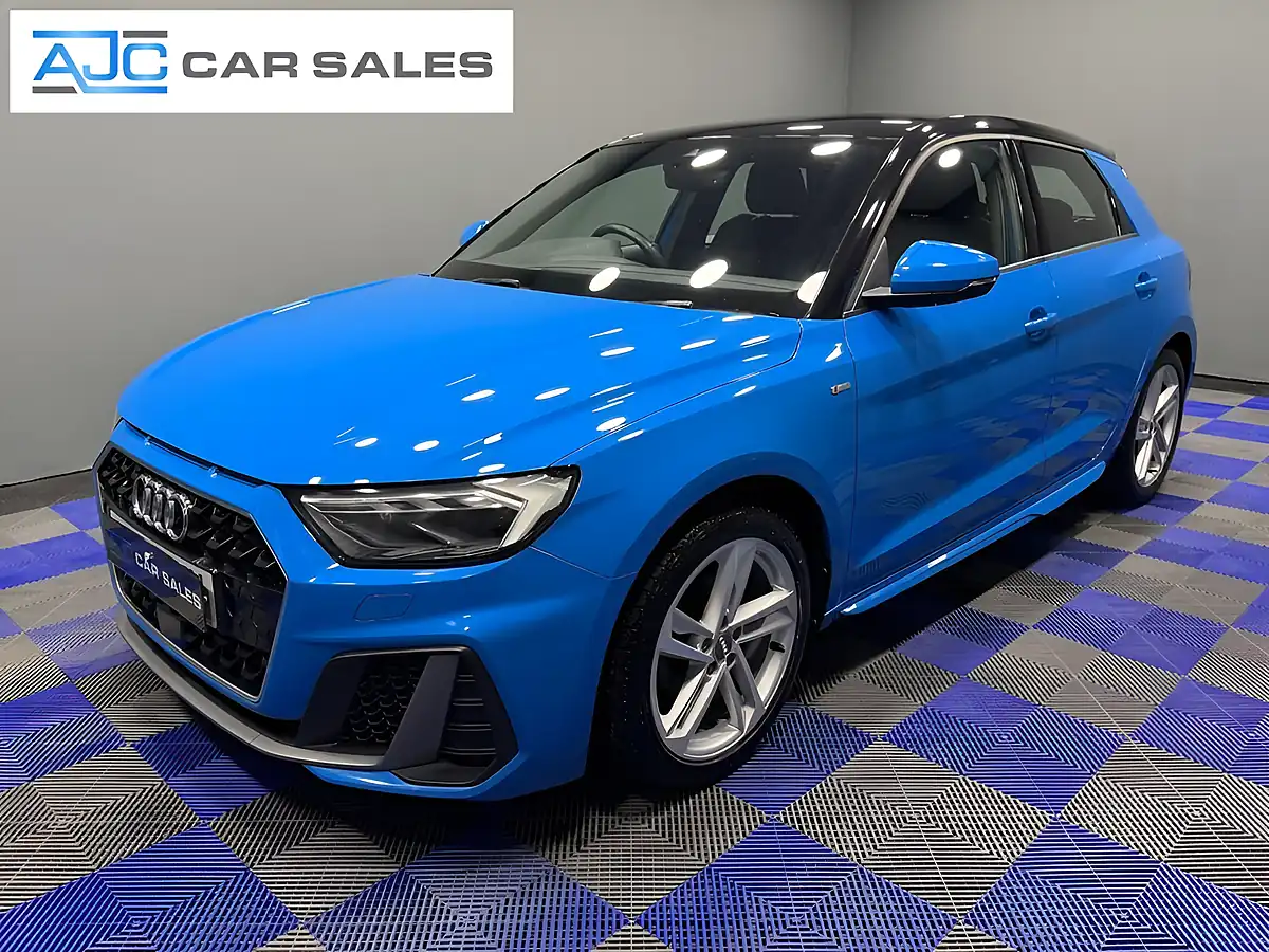 Used 2020 Audi A1 S Line Turbo Blue - Front View