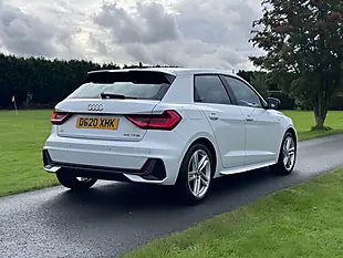 Used 2020 Audi A1 S Line White - Interior and Exterior details 4