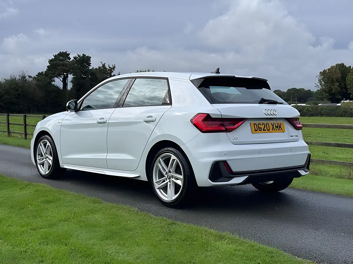 Used 2020 Audi A1 S Line White - Interior and Exterior details 6
