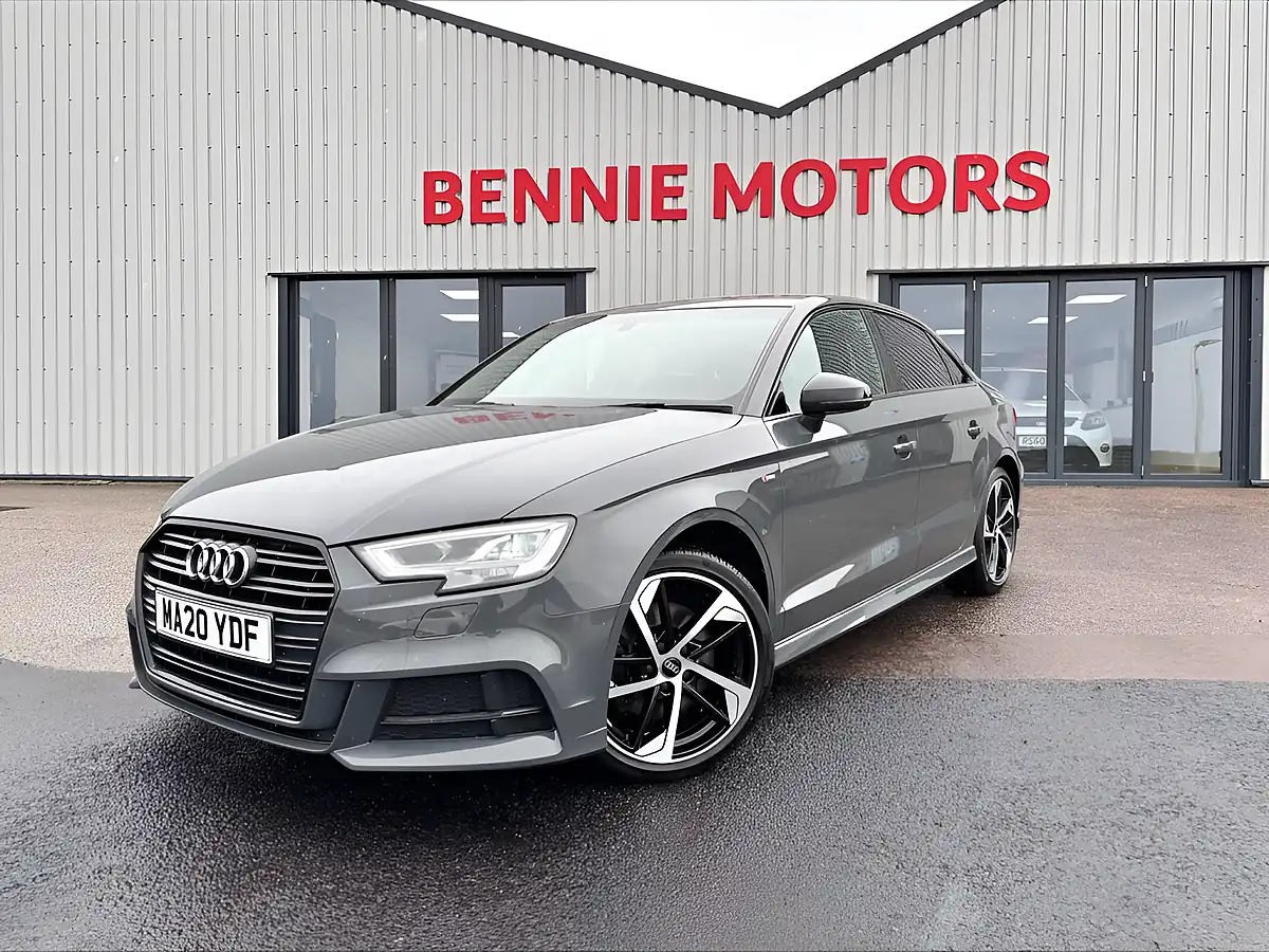 Used 2020 Audi A3 Black Edition Grey - Front View