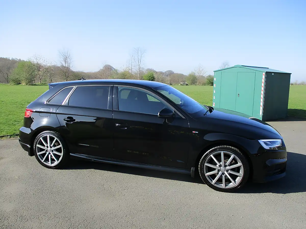 Used 2020 Audi A3 Black Edition Sportback Black - Interior and Exterior details 2