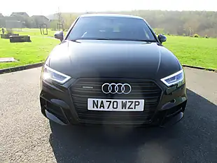 Used 2020 Audi A3 Black Edition Sportback Black - Interior and Exterior details 3
