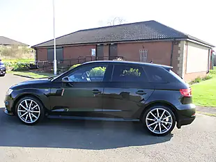 Used 2020 Audi A3 Black Edition Sportback Black - Interior and Exterior details 7