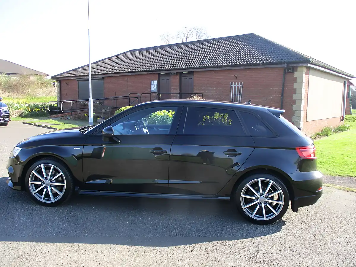 Used 2020 Audi A3 Black Edition Sportback Black - Interior and Exterior details 7
