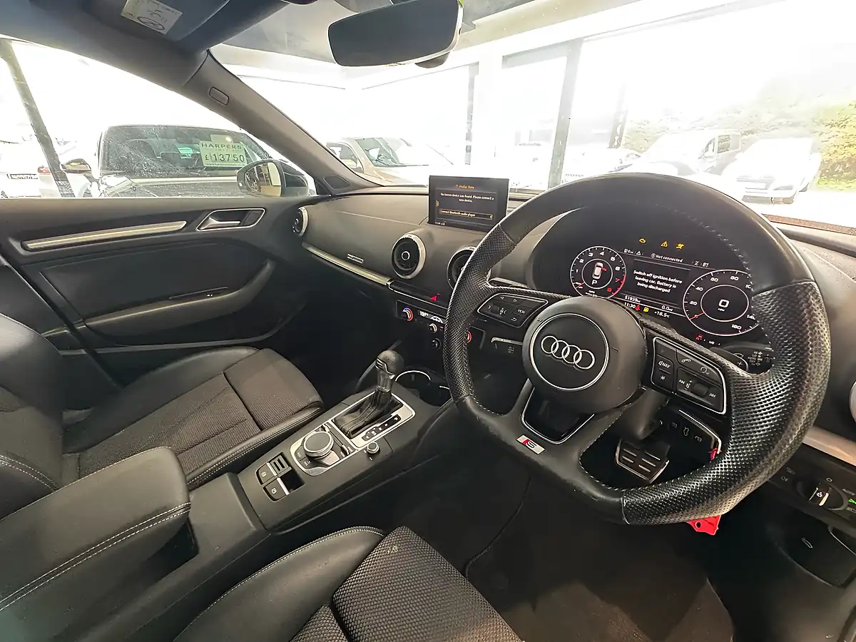 Used 2020 Audi A3 Black Edition White - Interior and Exterior details 10