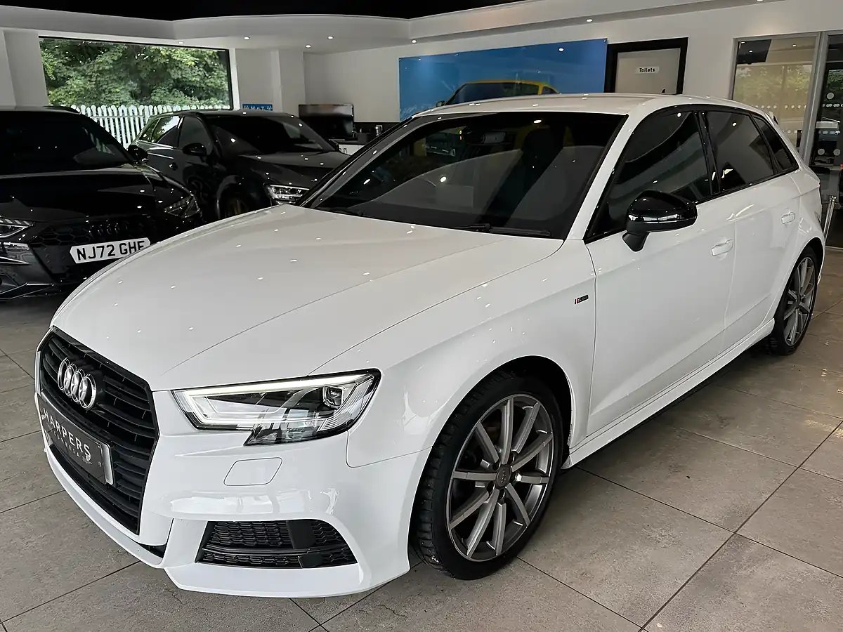 Used 2020 Audi A3 Black Edition White - Interior and Exterior details 16