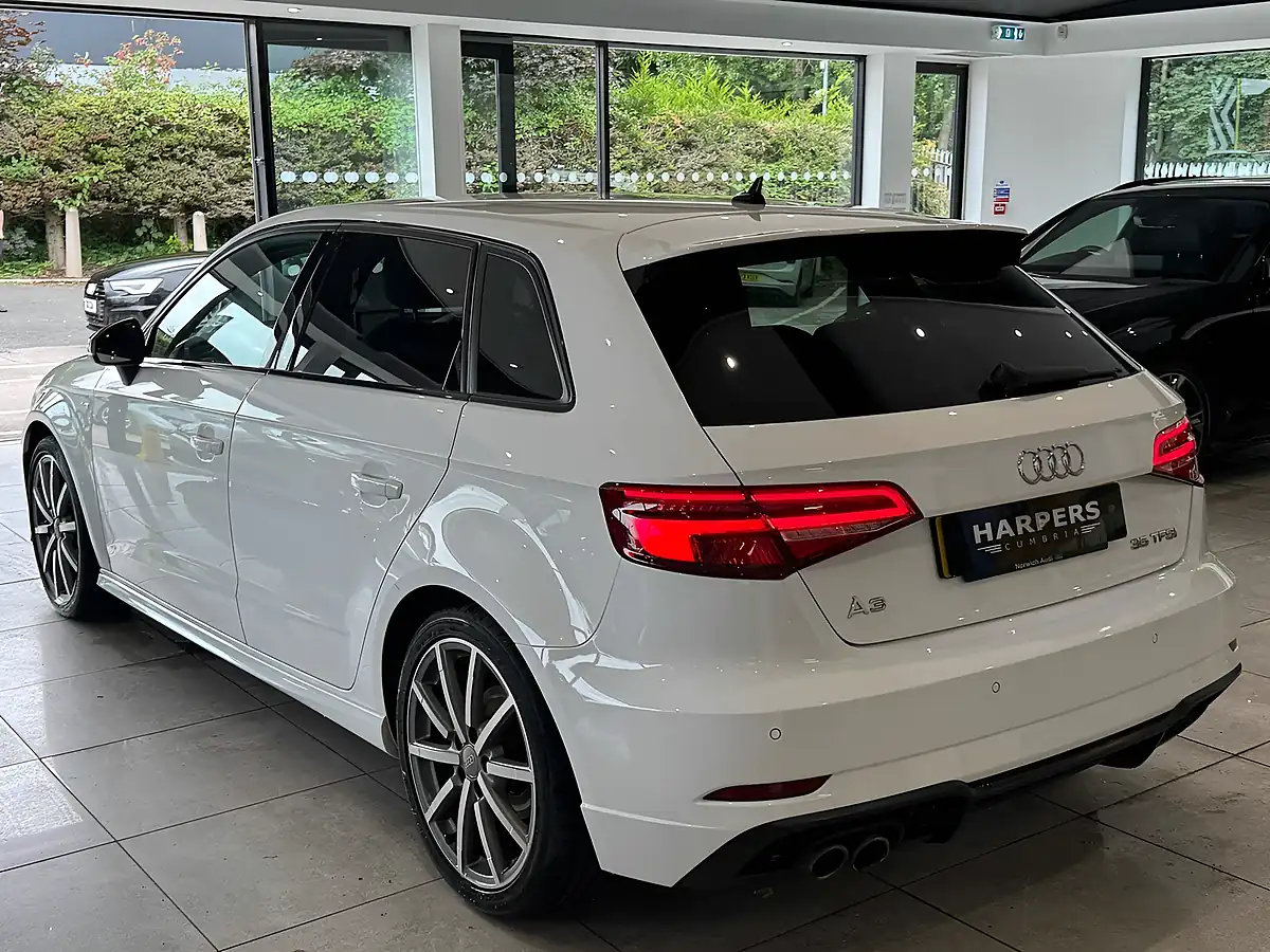 Used 2020 Audi A3 Black Edition White - Interior and Exterior details 17