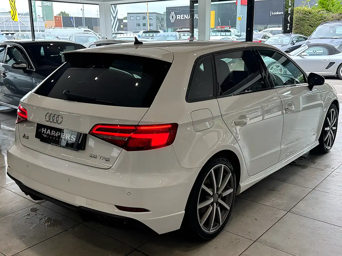 Used 2020 Audi A3 Black Edition White - Interior and Exterior details 19