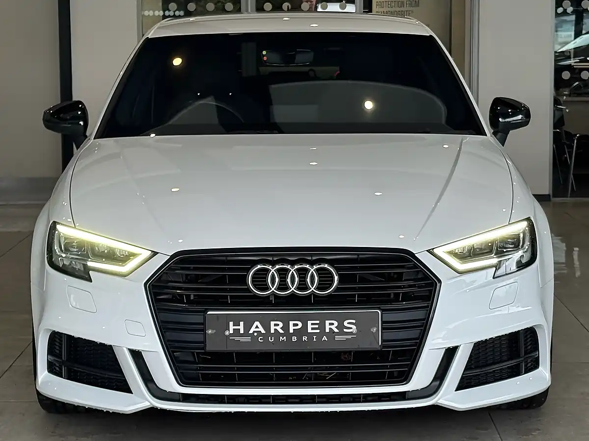 Used 2020 Audi A3 Black Edition White - Interior and Exterior details 3