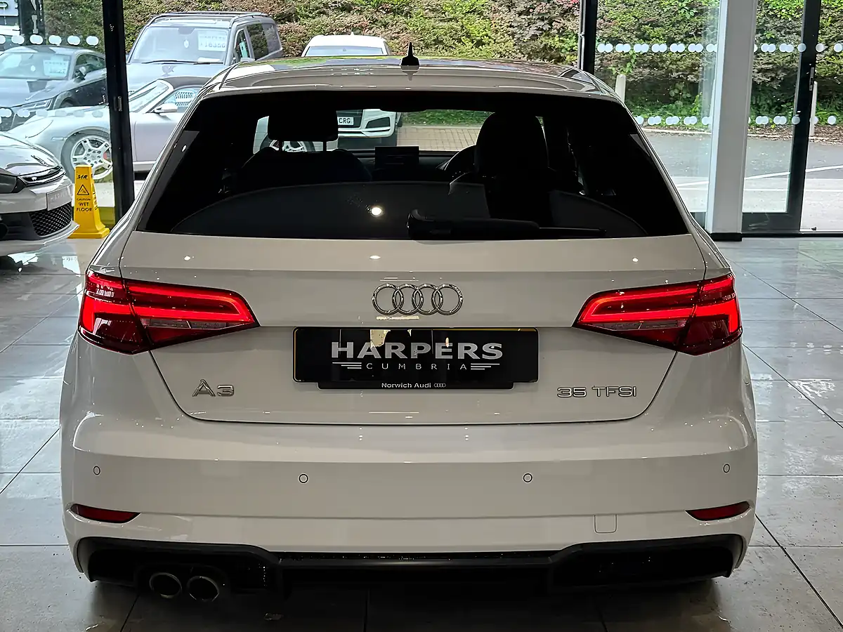 Used 2020 Audi A3 Black Edition White - Interior and Exterior details 5