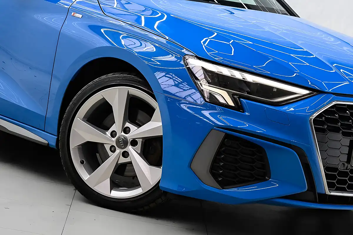 Used 2020 Audi A3 S Line Blue - Interior and Exterior details 2