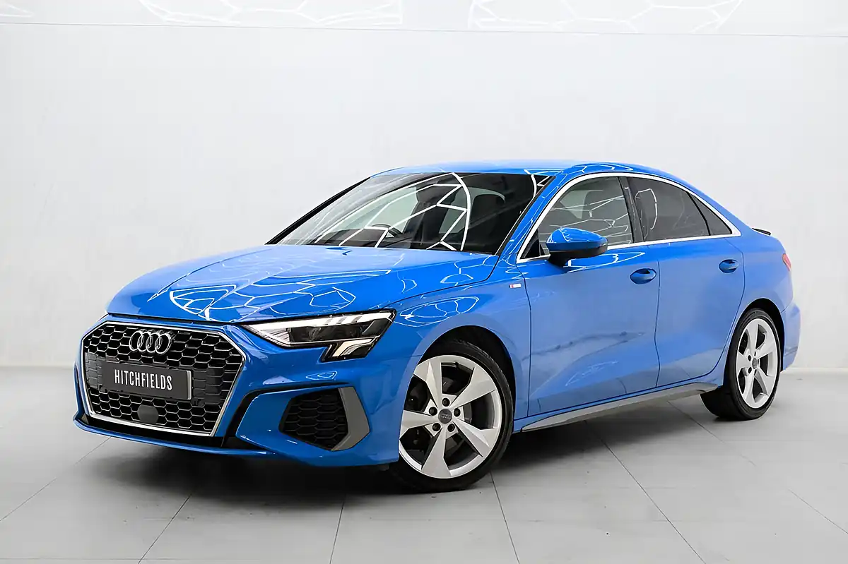 Used 2020 Audi A3 S Line Blue - Interior and Exterior details 4