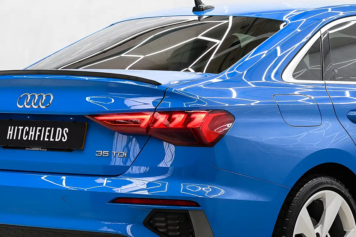 Used 2020 Audi A3 S Line Blue - Interior and Exterior details 6
