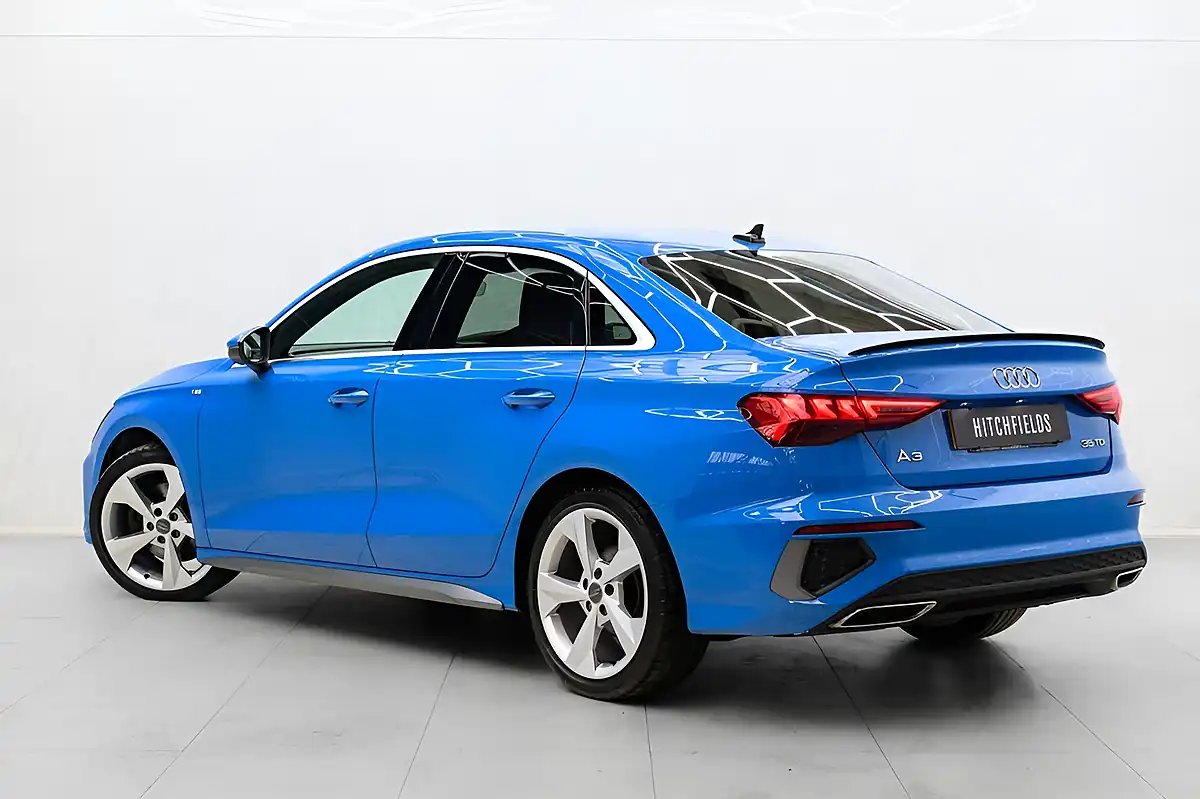 Used 2020 Audi A3 S Line Blue - Interior and Exterior details 9