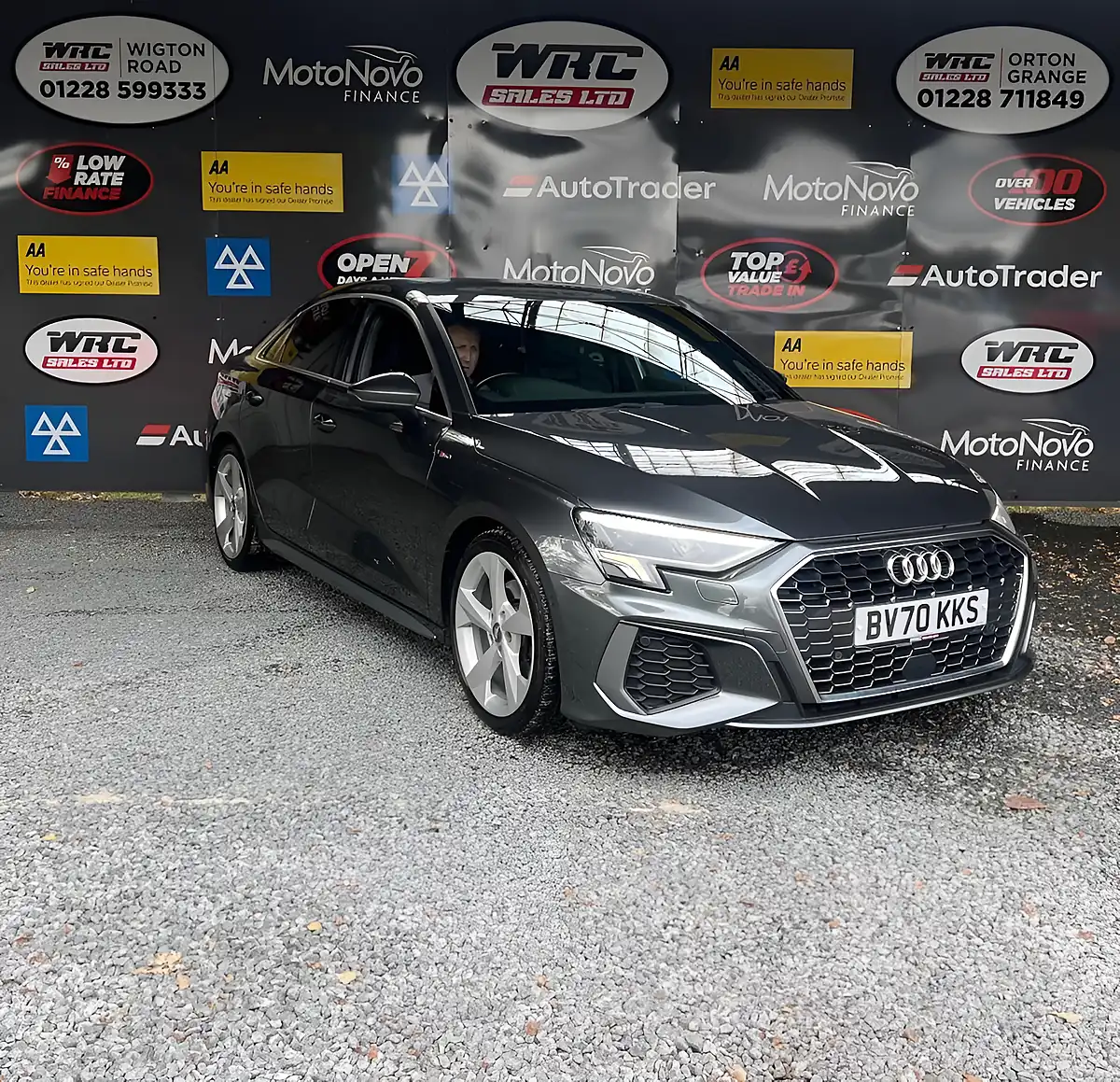 Used 2020 Audi A3 S Line Grey - Interior and Exterior details 4