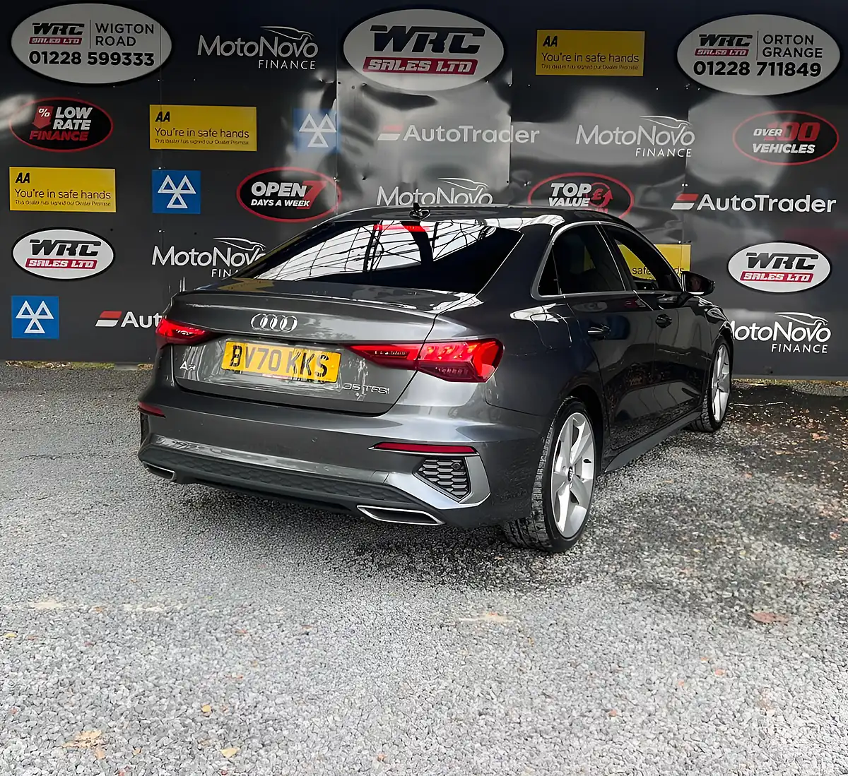 Used 2020 Audi A3 S Line Grey - Interior and Exterior details 6