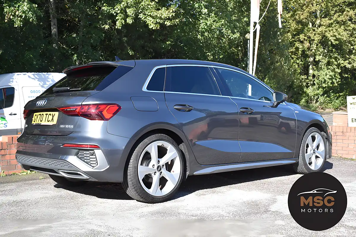 Used 2020 Audi A3 S Line Grey - Interior and Exterior details 11