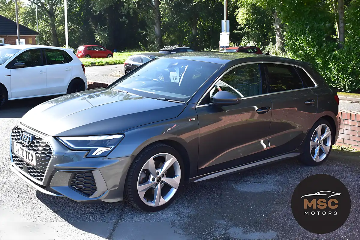 Used 2020 Audi A3 S Line Grey - Interior and Exterior details 4
