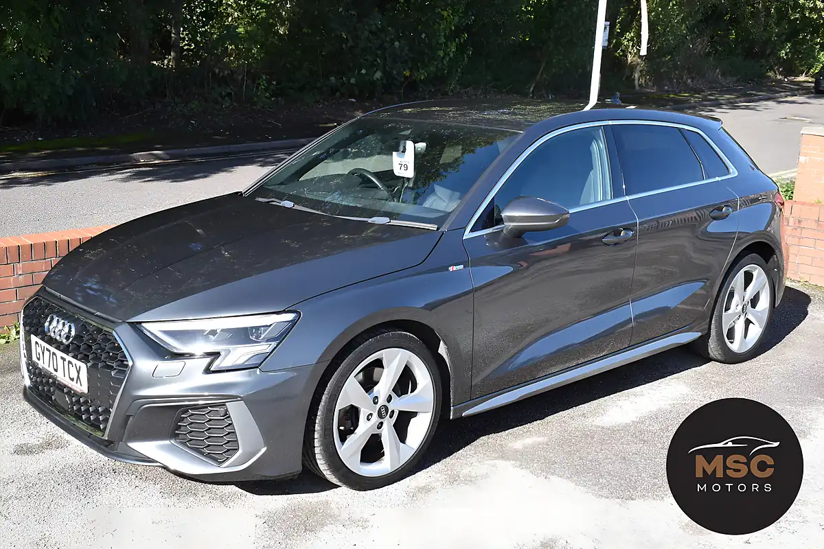 Used 2020 Audi A3 S Line Grey - Interior and Exterior details 6