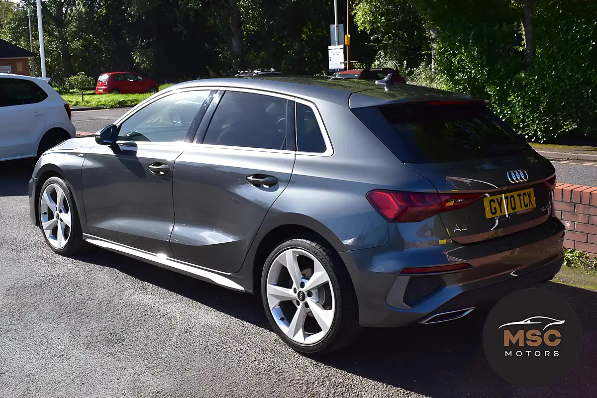 Used 2020 Audi A3 S Line Grey - Interior and Exterior details 9