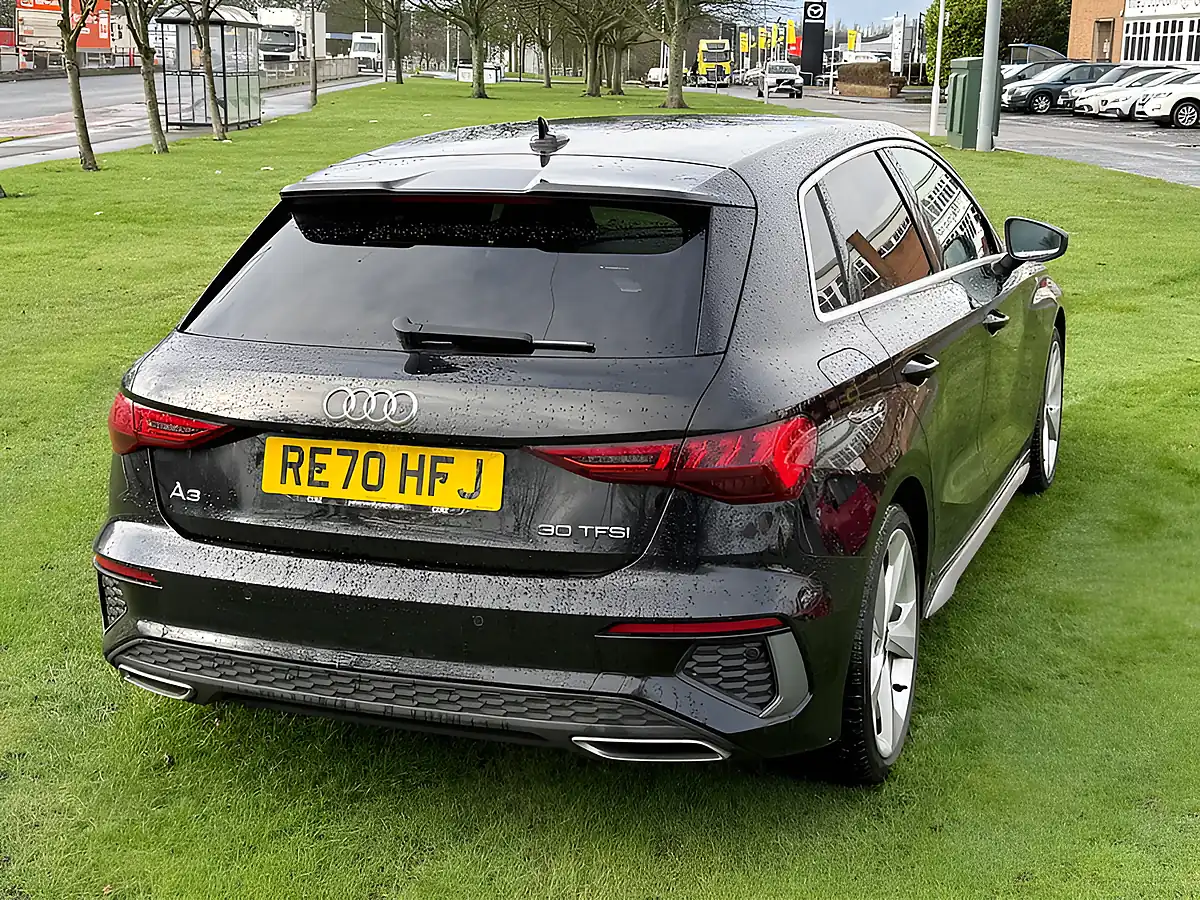 Used 2020 Audi A3 S Line Mythos Black - Interior and Exterior details 6