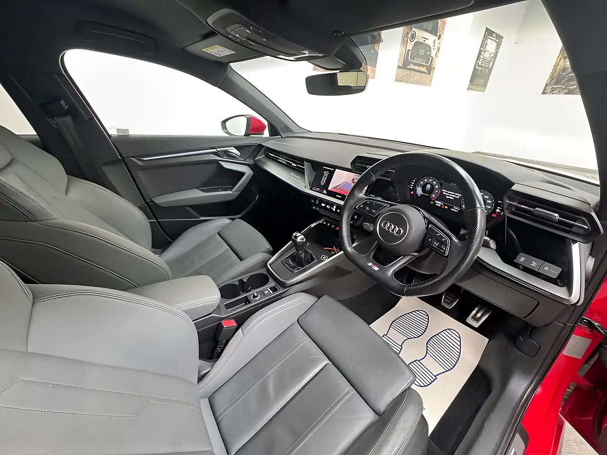 Used 2020 Audi A3 S Line Red - Interior and Exterior details 10