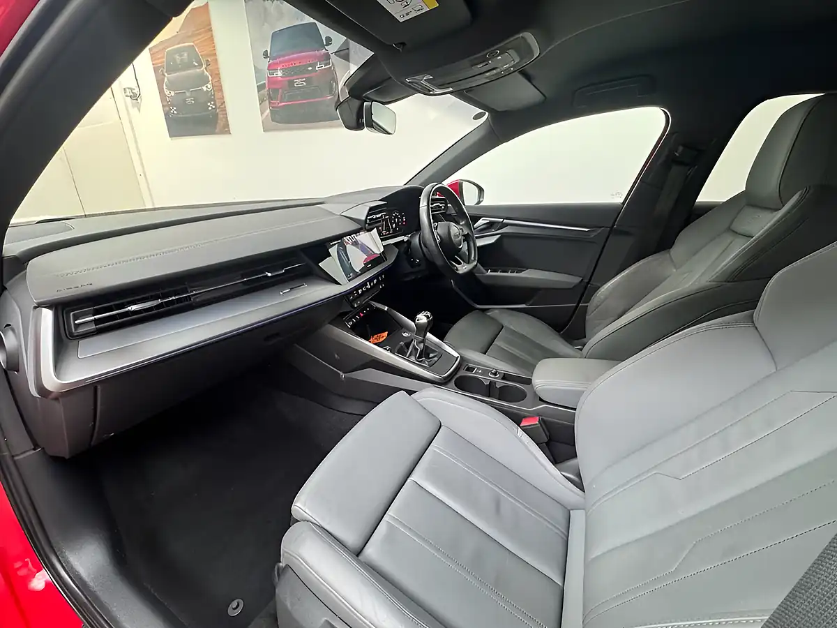 Used 2020 Audi A3 S Line Red - Interior and Exterior details 14