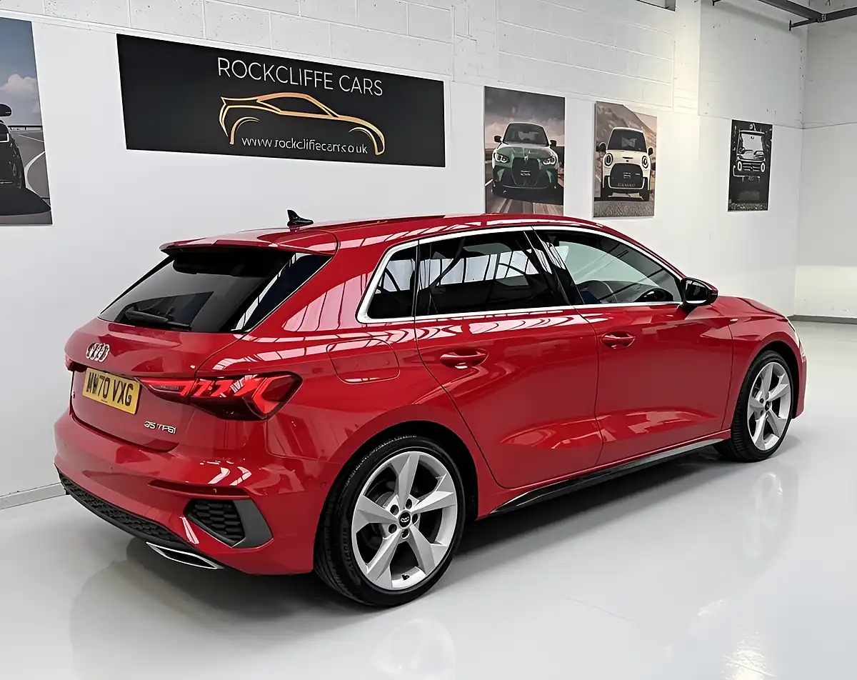 Used 2020 Audi A3 S Line Red - Interior and Exterior details 18