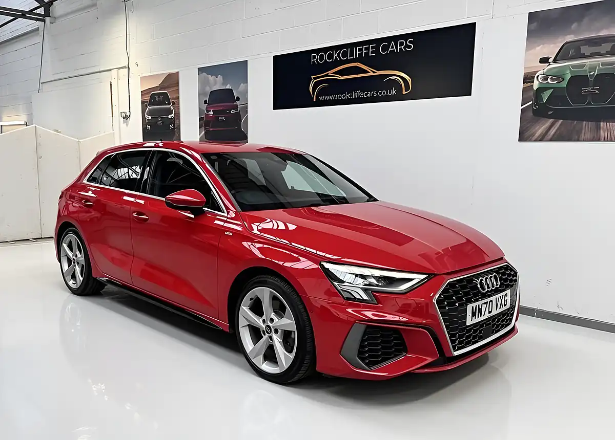 Used 2020 Audi A3 S Line Red - Interior and Exterior details 19
