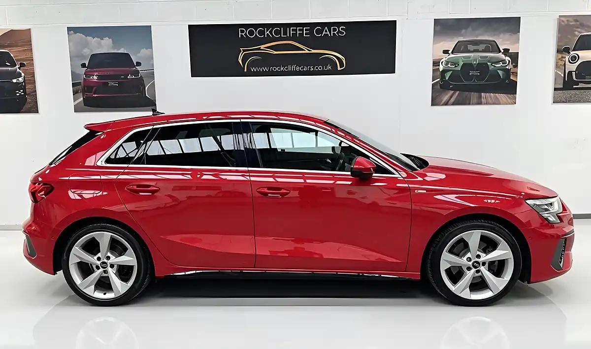 Used 2020 Audi A3 S Line Red - Interior and Exterior details 2