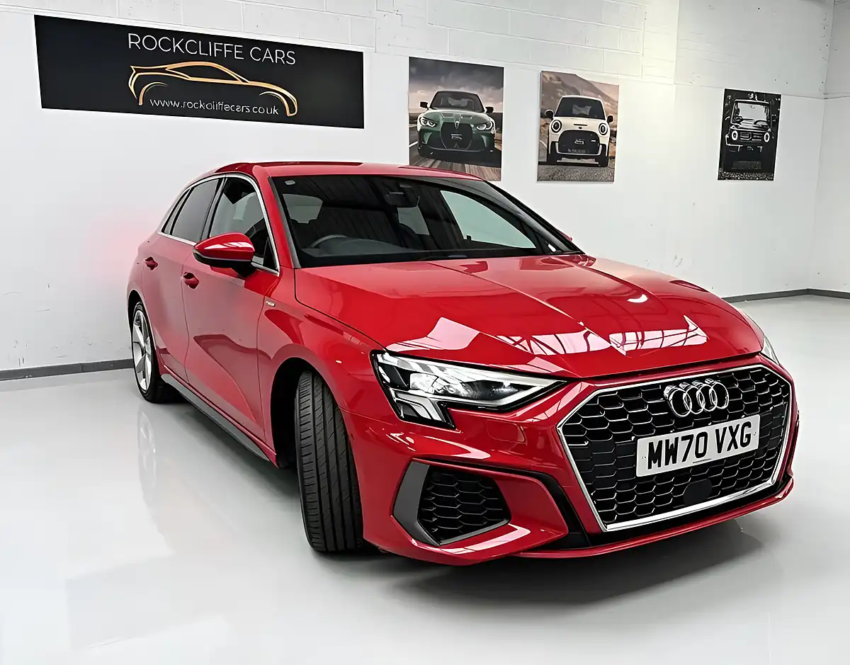 Used 2020 Audi A3 S Line Red - Interior and Exterior details 20