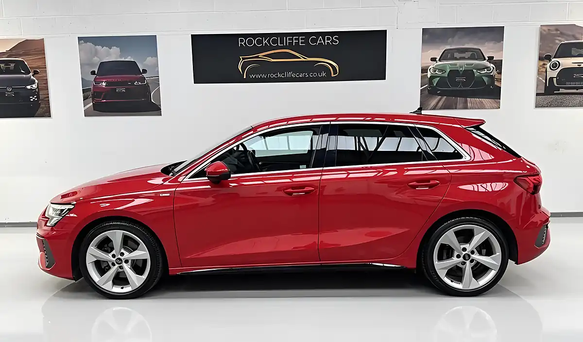Used 2020 Audi A3 S Line Red - Interior and Exterior details 3