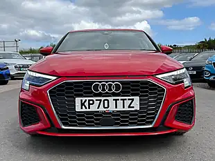Used 2020 Audi A3 S Line Tango Red - Interior and Exterior details 2