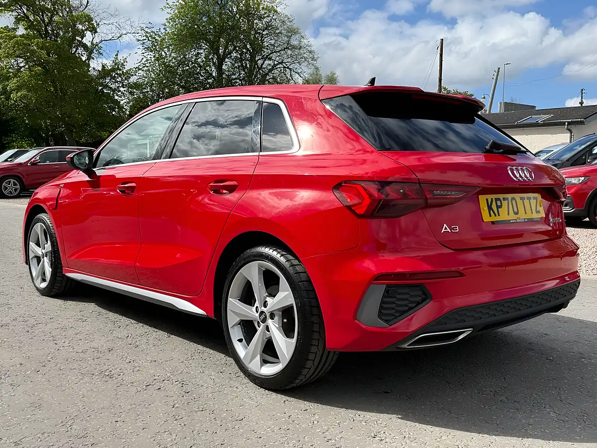 Used 2020 Audi A3 S Line Tango Red - Interior and Exterior details 7