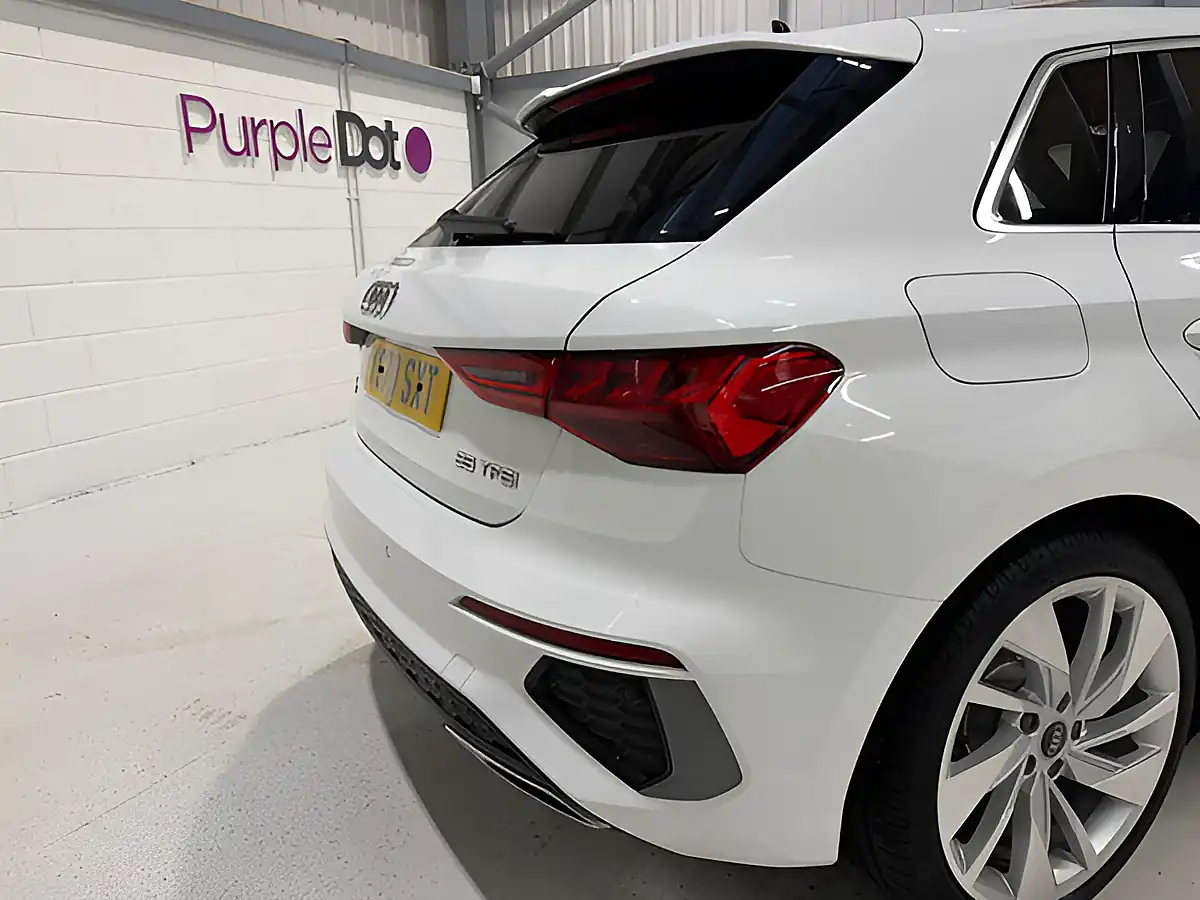Used 2020 Audi A3 S Line White - Interior and Exterior details 12