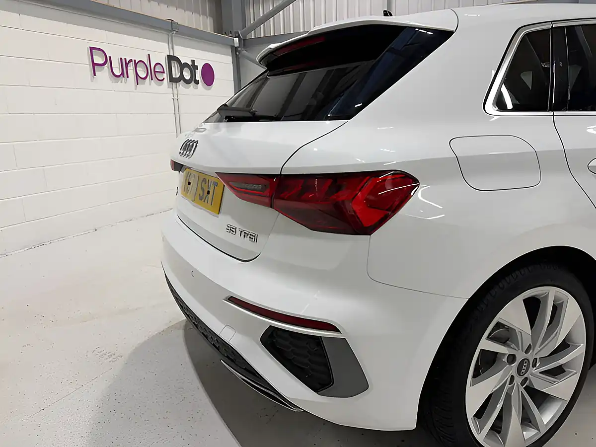 Used 2020 Audi A3 S Line White - Interior and Exterior details 13