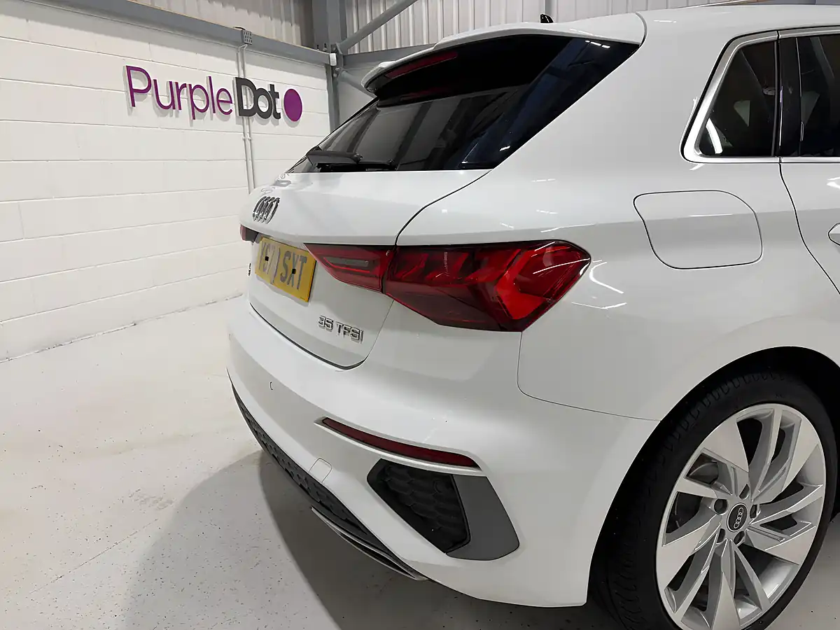 Used 2020 Audi A3 S Line White - Interior and Exterior details 15