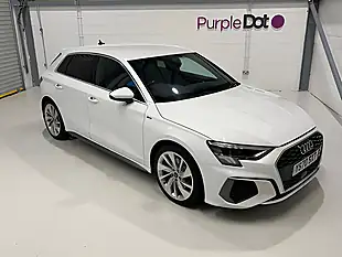 Used 2020 Audi A3 S Line White - Interior and Exterior details 4