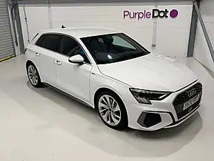 Used 2020 Audi A3 S Line White - Interior and Exterior details 7
