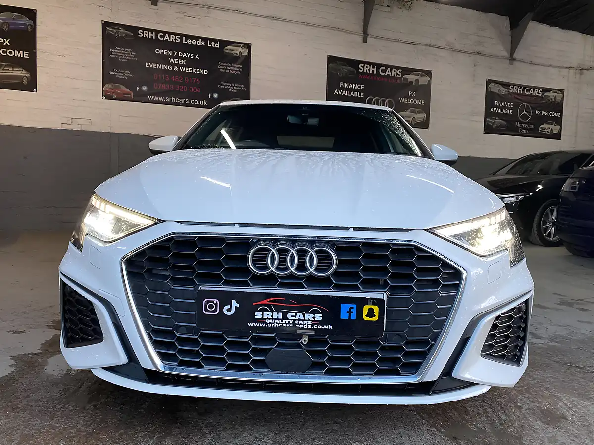 Used 2020 Audi A3 S Line White - Interior and Exterior details 10