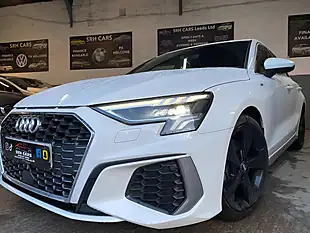 Used 2020 Audi A3 S Line White - Interior and Exterior details 11